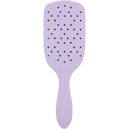 WetBrush Go Green Paddle Detangler for Thick Hair with Intelliflex Bristles Purple
