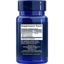 Life Extension Rhodiola Extract 3% Rosavins 250mg 60 Veg Capsules