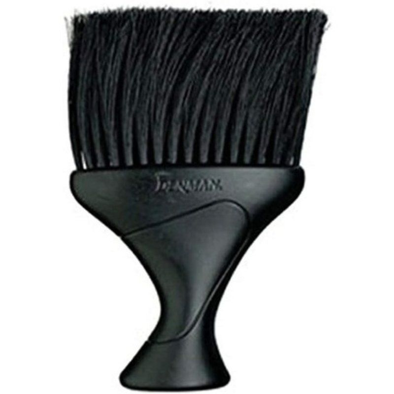 Black Plastic Handle with Black Bristles