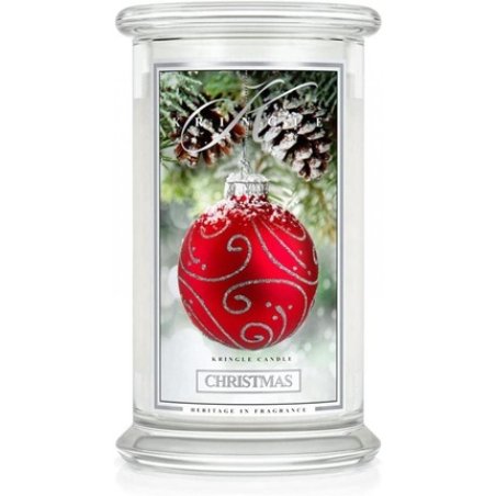 Kringel Candle – Kringel Candle Christmas Large 2 Wick Aroma Candle In Glass