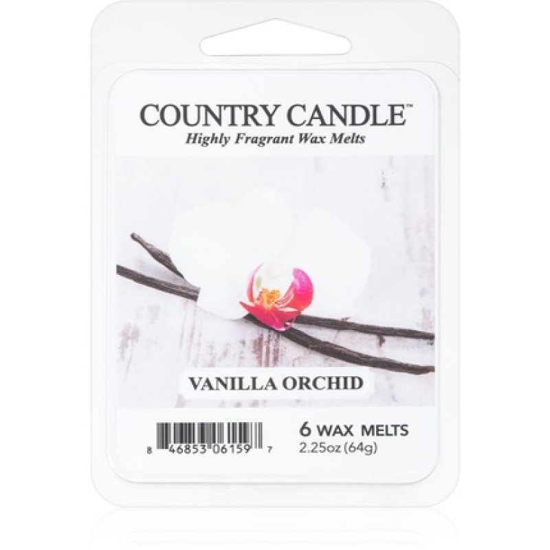 Country Candle Vanilla Orchid Aromatic Candle Wax - 64 g