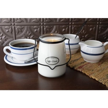 Milkhouse Candle Company Creamery Scented Soy Candle Butter Jar Candle Coffee Break 22oz