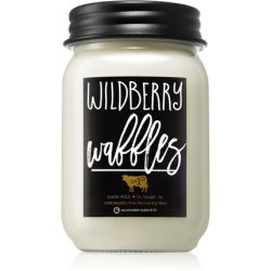 Milkhouse Candle Co. Farmhouse Wildberry Waffles Candle - Mason Jar, 369 g