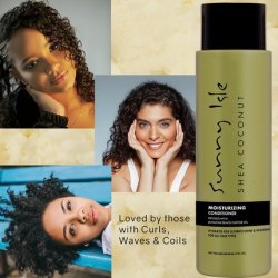 Sunny Isle Shea Coconut Moisturizing Conditioner Infused with Jamaican Black