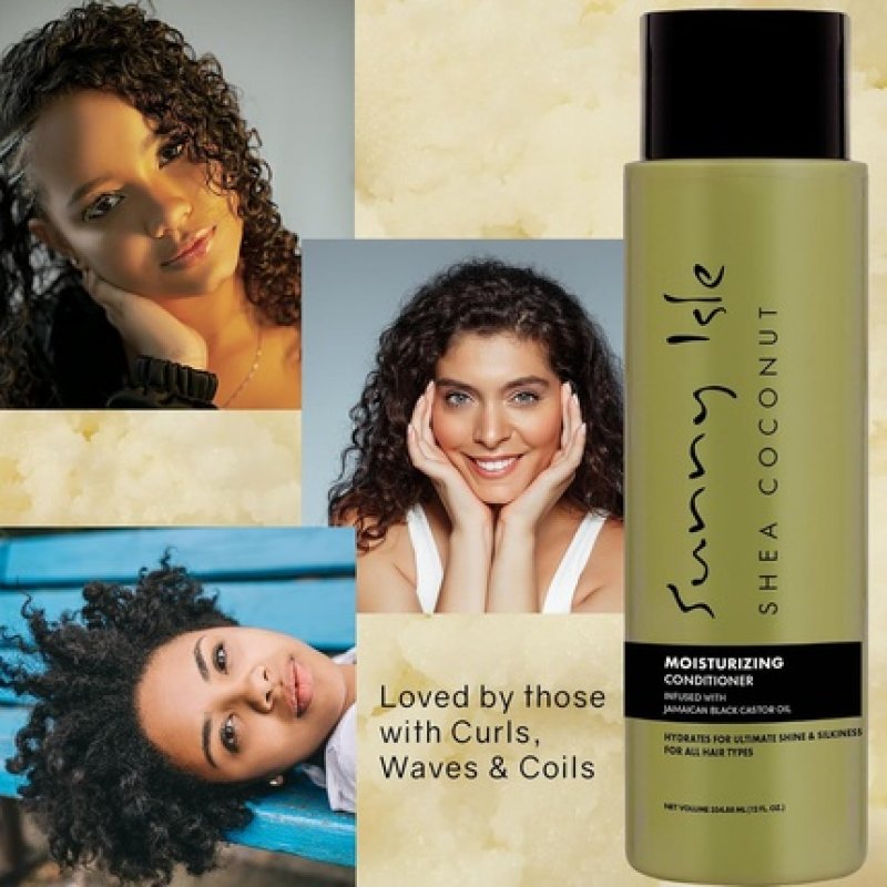 Sunny Isle Shea Coconut Moisturizing Conditioner Infused with Jamaican Black