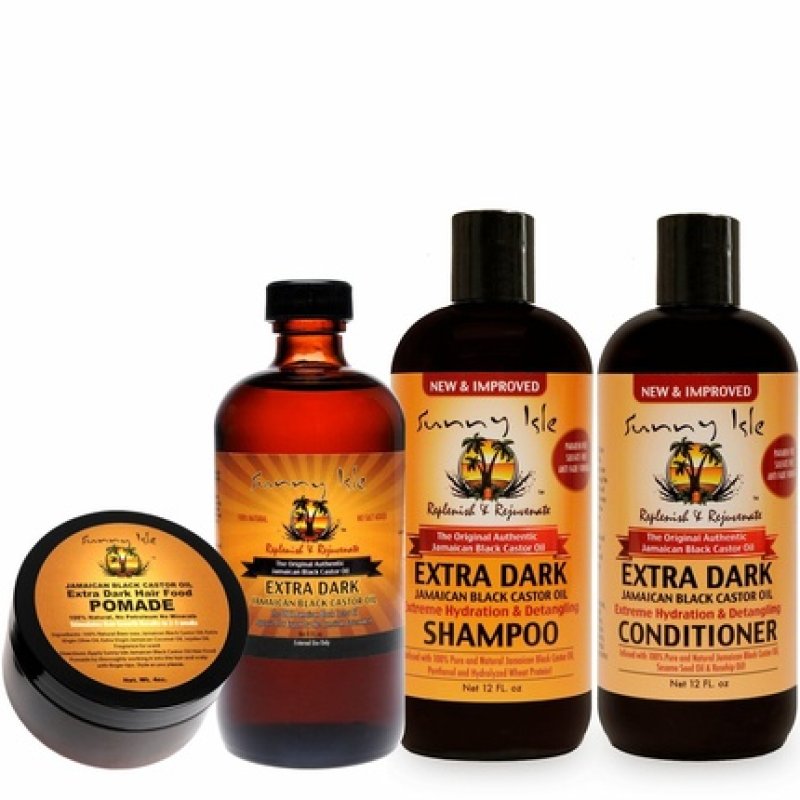 Sunny Isle Jamaican Black Castor Oil Hair Care Products