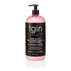 Tgin Rose Water Smoothing Leave-In Conditioner for Natural Hair 32 Oz