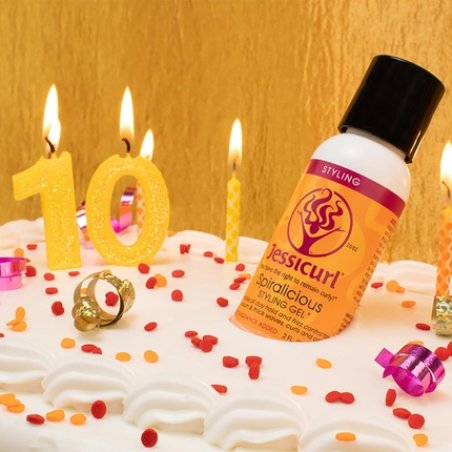 Jessicurl Spiralicious Gel Citrus Lavender 8 Fl Oz Curl Defining Curly Hair