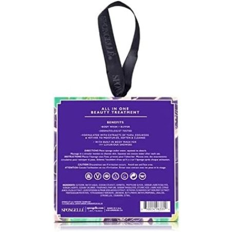 Spongelle Private Reserve Body Wash Infused Buffer Violet Leaf