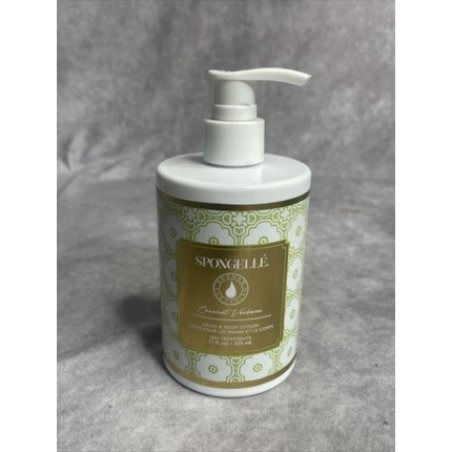 Spongelle Coconut Verbena Beyond Cleaning Hand & Body Lotion 11 Oz