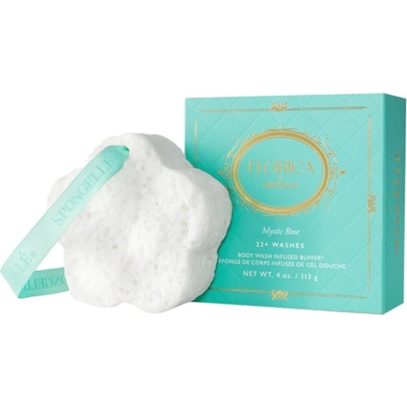 Spongelle Florica Collection Body Wash Infused Buffer Mystic Rose
