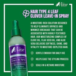 The Mane Choice Hair Type 4 Leaf Clover Manageability and Softening Leave-In Spray 8 fl. oz.