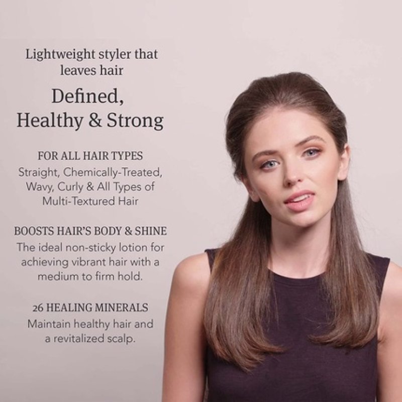 SAPHIRA Sculpting Lotion for Medium to Firm Hold 8.5oz - For All Hair Types Women & Men