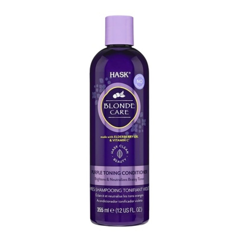 HASK Blonde Care Violet Toning Conditioner 355ml