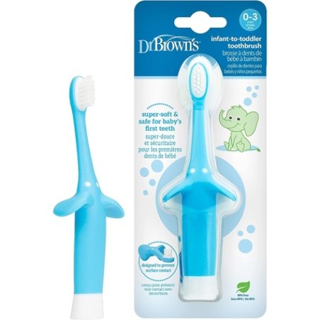 Dr. Brown's Options Toothbrush Blue