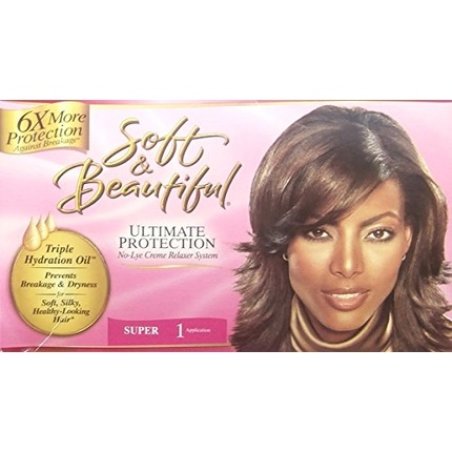 Soft & Beautiful Ultimate Protection No Lye Relaxer Super