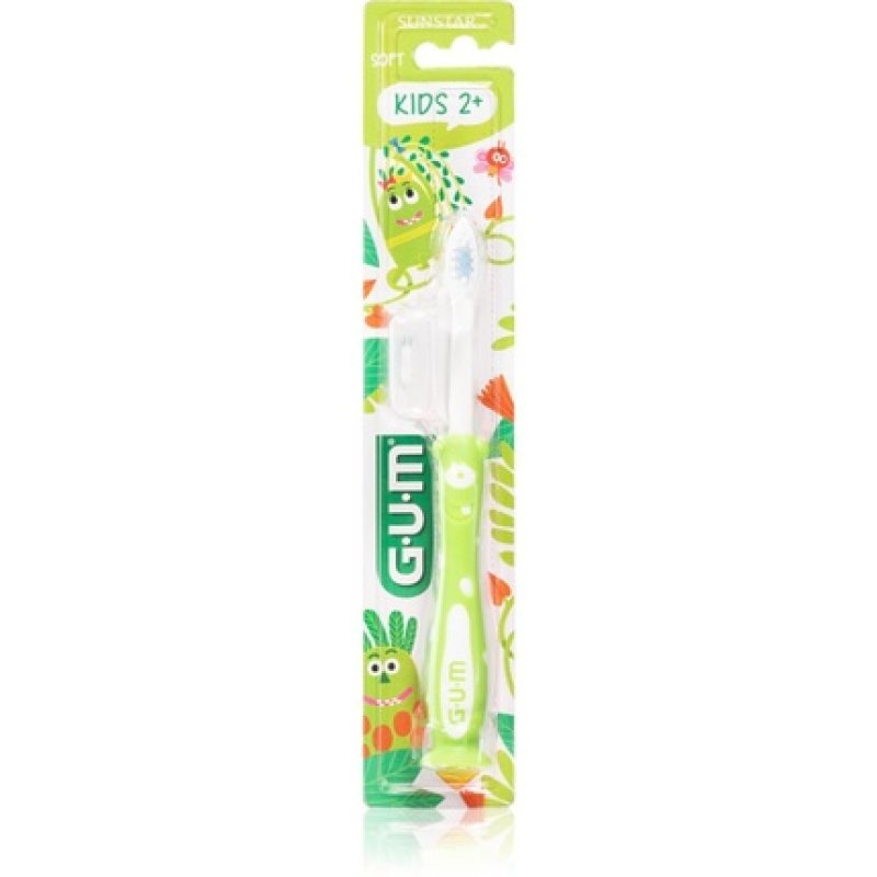 G.U.M Kids 2 Soft Toothbrush - Soft Bristle, 1 Count