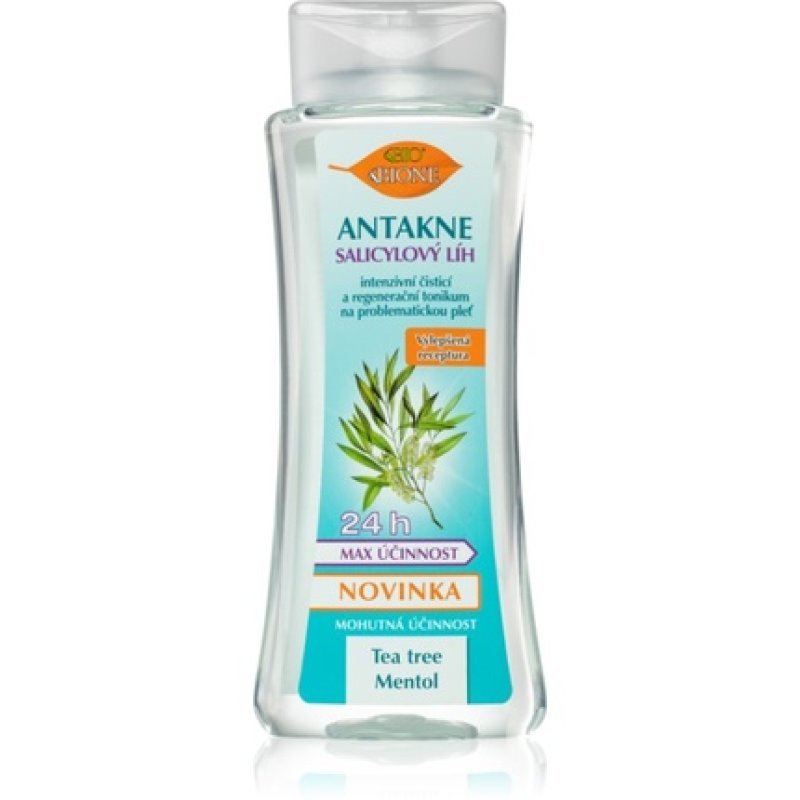 Bione Cosmetics Antakne Salicylic Alcohol for Oily and Problematic Skin - 255 ml