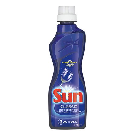 Sun Sun Classic Liquid Dishwashing Rinse Triple Action 500ml