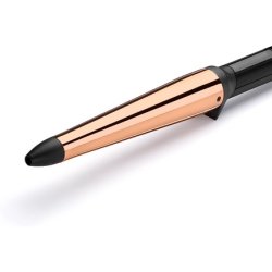 BaByliss Salon Brilliance Conical Wand Professional Curling Iron with High-Quality Titanium Coating 19-32mm 6 Digital
