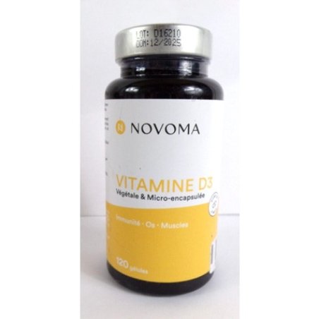 Novoma Vitamin D3 120 Capsules