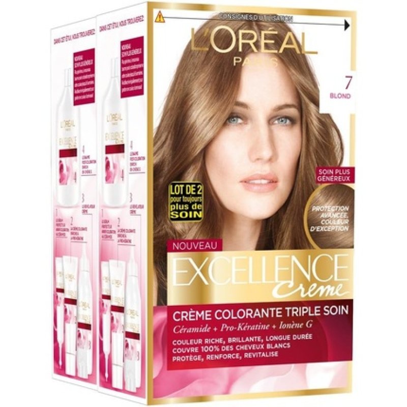 L'Oreal Paris Excellence Creme Triple Care Permanent Colour Treatment
