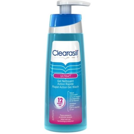 Clearasil Ultra Rapid Action Scrub Wash -Cleaning Gel 200ml