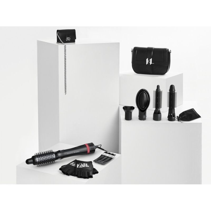 Rowenta Express Style CF635L Hot air brush Warm Black, Red 800 W 1.8 m