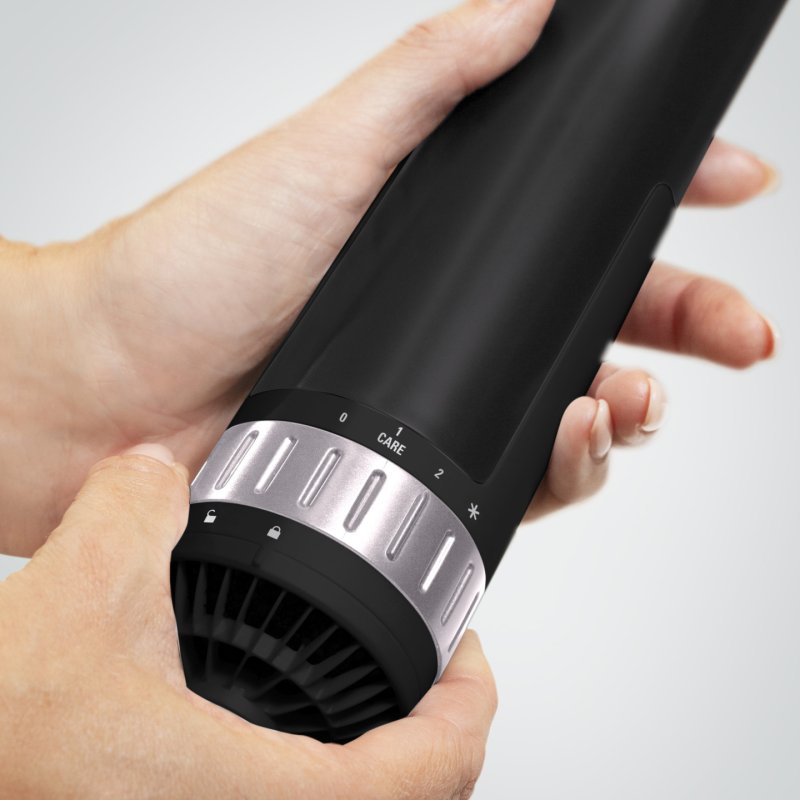 Rowenta Brush Activ' Dry & Style CF9550 Brosse soufflante à air chaud À chaleur Noir 1000 W 1,8 m