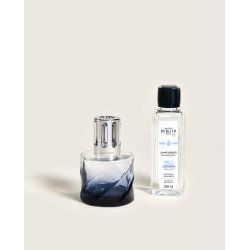 Maison Berger Paris 004804 diffuseur aromatique Flacon de parfum Verre Bleu, Argent