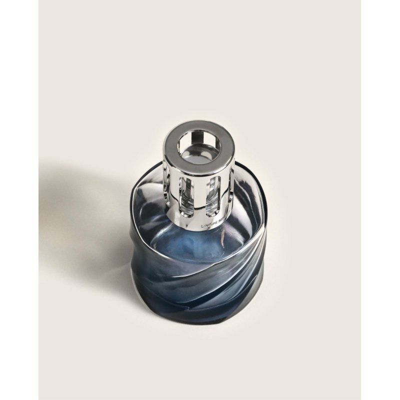 Maison Berger Paris 004804 diffuseur aromatique Flacon de parfum Verre Bleu, Argent