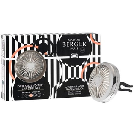 Black Angelika Silver Car Diffuser