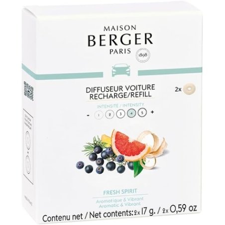Maison Berger Fresh Spirit Car Diffuser Refills