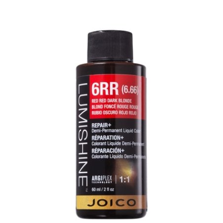 Joico Lumishine Demi Permanent Liquid Color 6RR/6.66 2oz