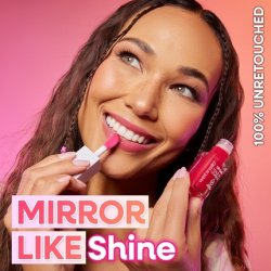 Wet N Wild Tinted Lip Oil Nourishing Non-Sticky Pink Lip Gloss Powered By 7