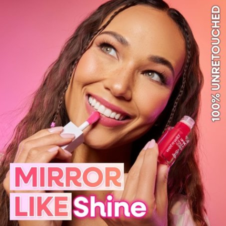 Wet N Wild Tinted Lip Oil Nourishing Non-Sticky Pink Lip Gloss Powered By 7