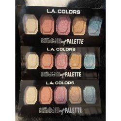 L.A. Colors Shimmering Eye Palette CES696 Shimmering Eyeshadow Palette