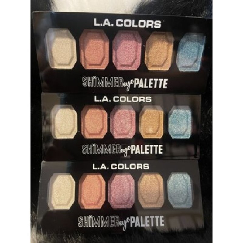 L.A. Colors Shimmering Eye Palette CES696 Shimmering Eyeshadow Palette
