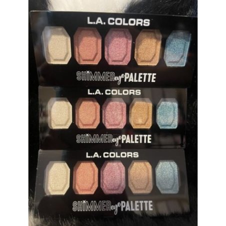 L.A. Colors Shimmering Eye Palette CES696 Shimmering Eyeshadow Palette