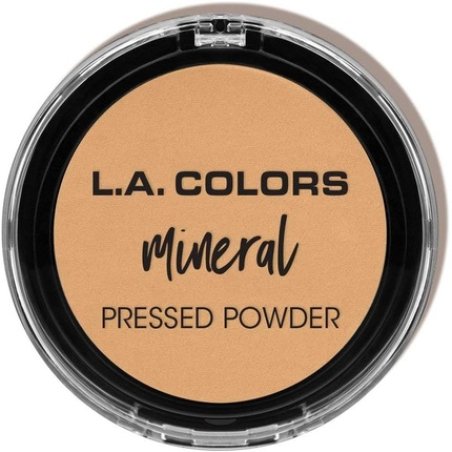 L.A. COLORS Mineral Pressed Powder Soft Honey 1 Ounce