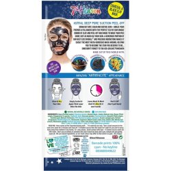 StarDust Anthracite Peel-Off Charcoal Black Clay Mask by 7th Heaven 10ml