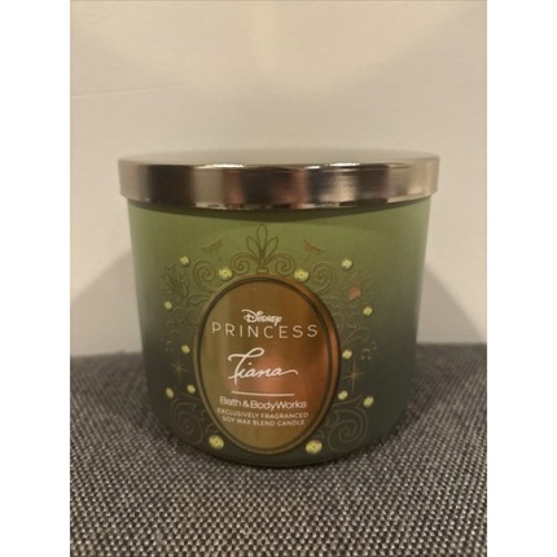 Bath and Body Works Disney Princess Tiana Limited Edition 3-Wick Candle
