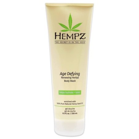 Hempz Age Defying Renewing Herbal Body Wash with Shea Butter and Ginseng 8.5oz - Vanilla/Musk