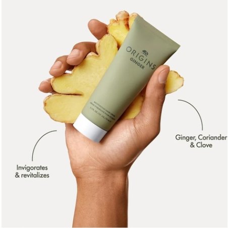 Origins Ginger Moisturizing Hand Cream for Women 2.5 Oz with Shea Butter