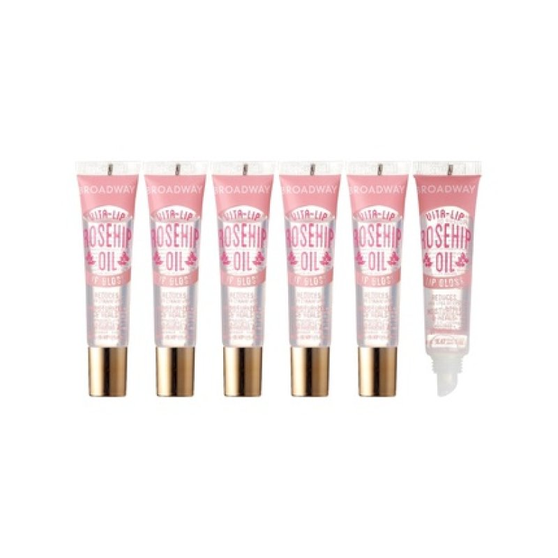 Ruby Kisses Broadway Vita-Lip Clear Lip Gloss with Rosehip Oil