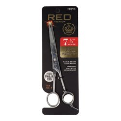 Red Kiss Premium Straight Hair Shear 75 - Professional Hair Cutting Tool