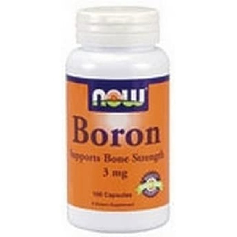 NOW Boron 3mg 100 Capsules