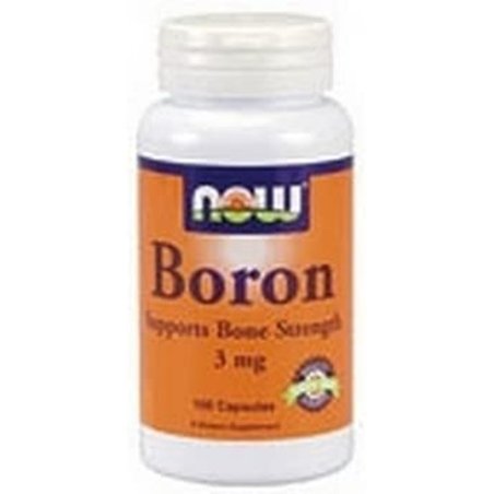 NOW Boron 3mg 100 Capsules