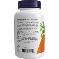 Now Foods Saw Palmetto 160mg 240 Softgels