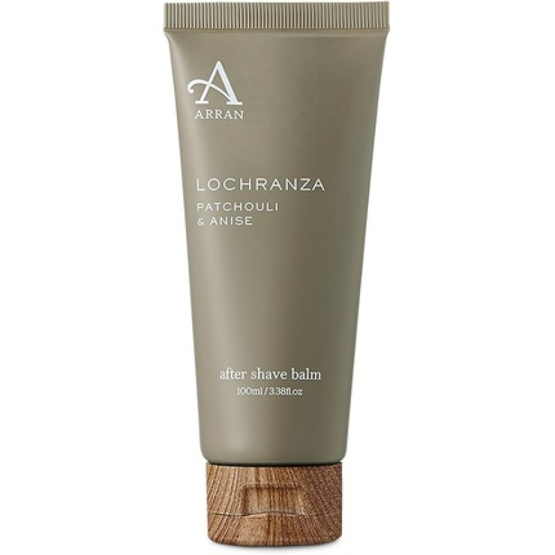 Arran Sense of Scotland Lochranza Nourishing Soothing Moisturising After Shave Balm for Men 100ml 3.3floz Woody